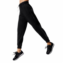 2020 JIEJIN OEM Fashion Custom Women Black Sweatpants Women Gym Jogger Pants